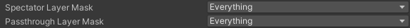 Spectator & Passthrough Layer Mask